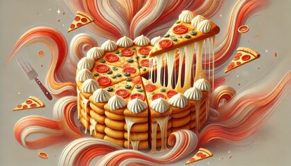 Pizza Cake Day