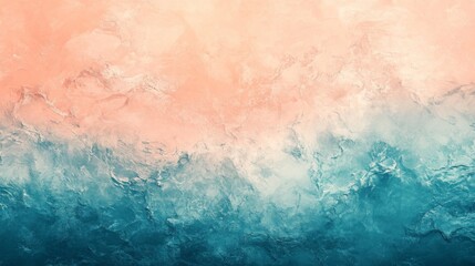 Obraz premium Abstract art showing pastel colors transitioning from top to bottom