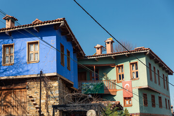 Village of Cumalikizik, UNESCO Heritage site, Bursa, Bursa Province, Turkey, 700 years old Ottoman village.