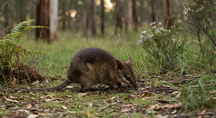 Australian Native The Bandicoot in its Natural Setting