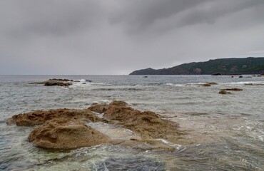 Costa di Tentizzos, Sardaigne, Italie