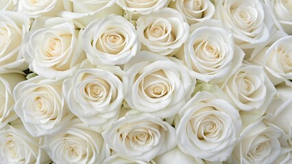 White roses wallpaper background