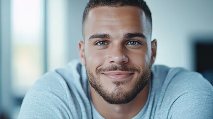 Obraz premium Welcoming Small Business Owner with Bright Smile Engaging Customers in Cozy Shop Atmosphere