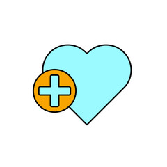 healthcare icons  symbol vector elements for infographic web