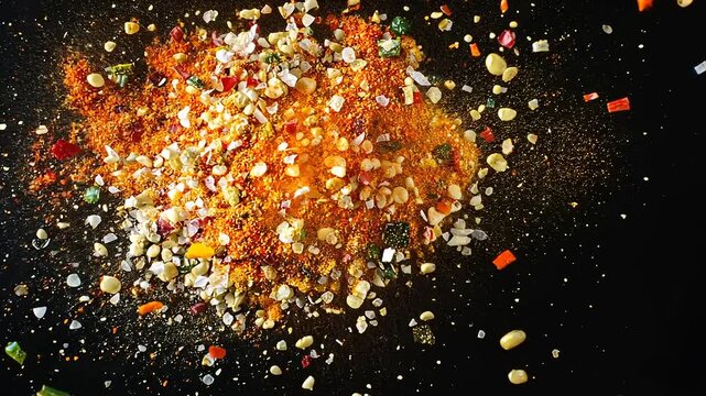 Vibrant Spice Blend Explosion: A Culinary Symphony of Flavor