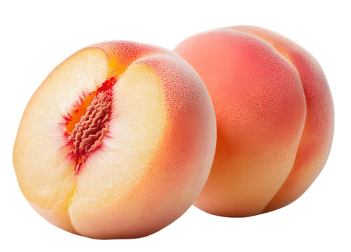 High-Resolution Photograph of an Peach - PNG