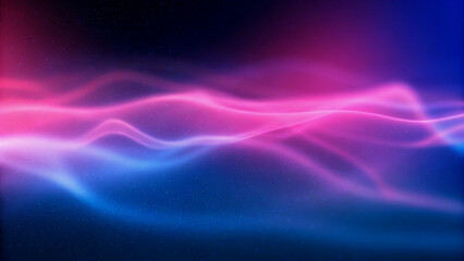 Abstract Aurora Borealis Lightscape Background