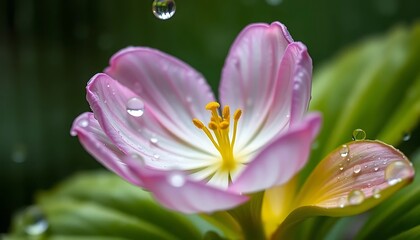 Fototapeta premium purple crocus flower