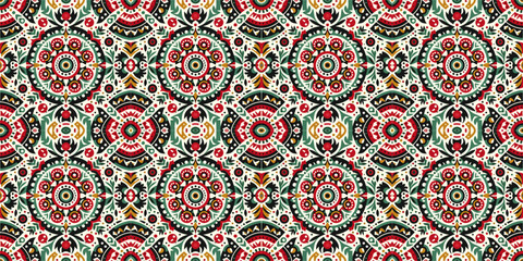 abstract seamless pattern with circles