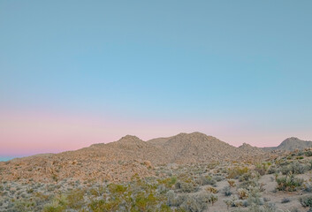 desert sunset