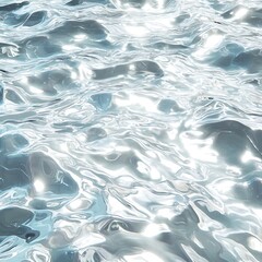 Obraz premium abstract white background with smooth lines, waves and bubbles