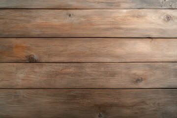 Fototapeta premium Brown wooden planks forming rustic background texture