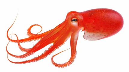 This remarkable sea creature showcases its unique shape and graceful limbs, embodying the allure of ocean life.