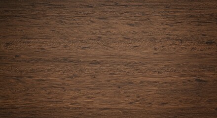 Naklejka premium Rich, dark brown wood grain texture. Natural, rustic background.
