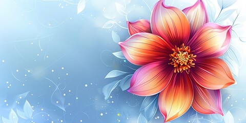 abstract flower background