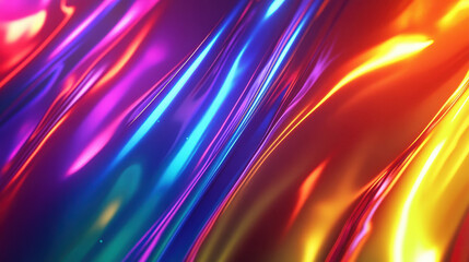 Vibrant Rainbow Silk and Light Effects ,Commercial Background ,LGBTQ+ Pride