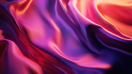 Fototapeta premium Vibrant Rainbow Silk and Light Effects ,Commercial Background ,LGBTQ+ Pride