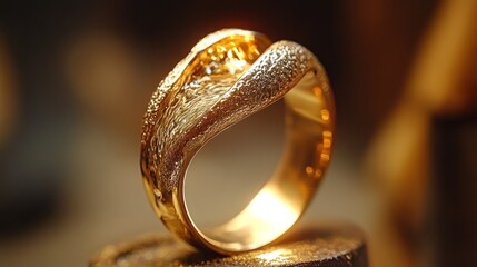 Golden Ring: A Masterpiece of Jewelry Design