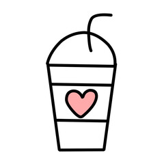 Element set for Valentine's Day