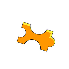 jigsaw puzzle piece icons