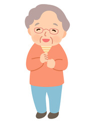 高齢女性　シニア　高齢者　後期高齢者