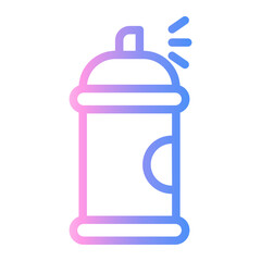 paint Line Gradient Icon
