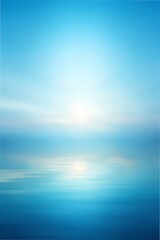 Minimalist Soft Blue Gradient Background
