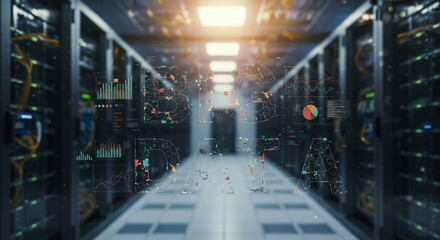 Big Data Visualization in a Server Room Environment for innovative solutions