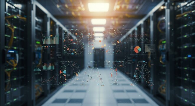 Big Data Visualization in a Server Room Environment for innovative solutions