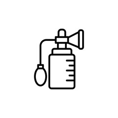 Breast Pump line icon