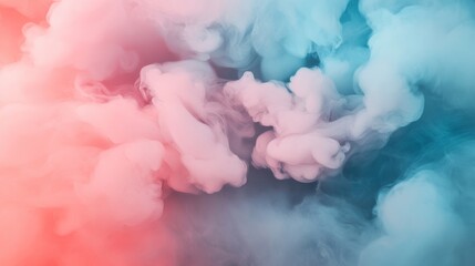 Fototapeta premium Abstract Pastel Dream: A Whimsical Dance of Colors