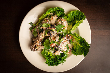 Grilled chicken salad