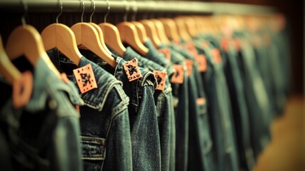 Upcycled Denim Jackets  Sustainable Fashion  Vintage Apparel  Thrift Store Clothing Row