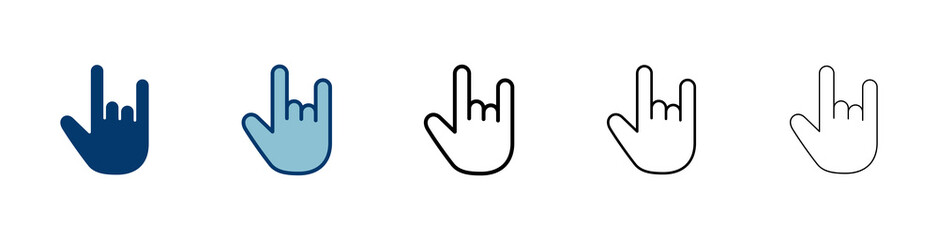 Hand icon vector isolated on white background. Hand gesture. hand stop