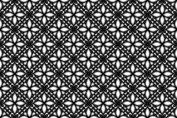 Black And White Seamless Pattern