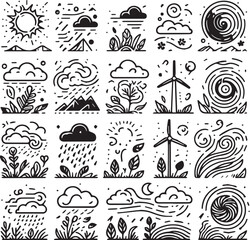 vector set of decorative elements
