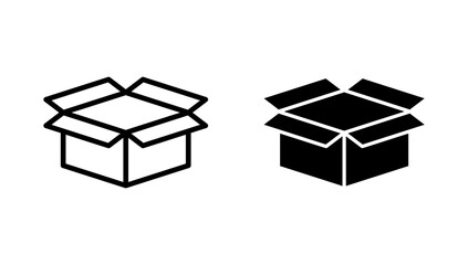 Box icon vector. box sign and symbol, parcel, package