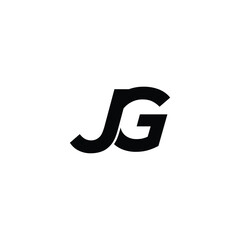 Logo Letter JG Minimalist modern