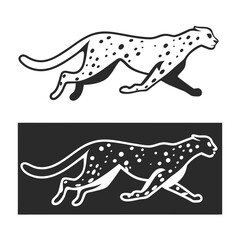 Fototapeta premium set of wild animals vector