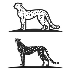 Fototapeta premium set of wild animals vector