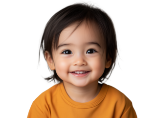 Charming Baby Portrait: A Heartwarming Capture of Joyful Innocence and Radiant Smiles, Perfectly Reflecting the Delight of Childhood Memories.