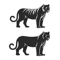 Fototapeta premium set of wild animals vector