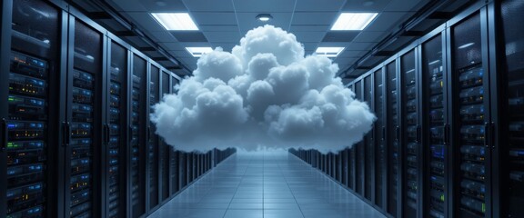 Cloud Computing Server Data Center - AI