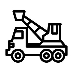Naklejka premium forklift truck vector