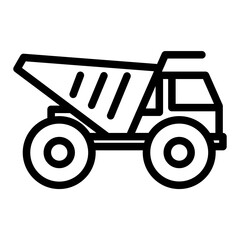 silhouette of a truck