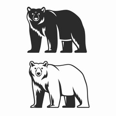 Obraz premium set of wild animals vector