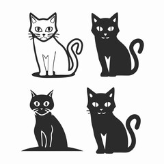Fototapeta premium cat vector