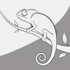 set of wild animals vector