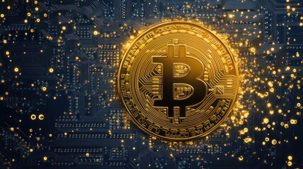 A workspace featuring a high-resolution display of Bitcoin price movement alongside altcoin trends