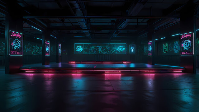 Holographic Skate Park Experience
